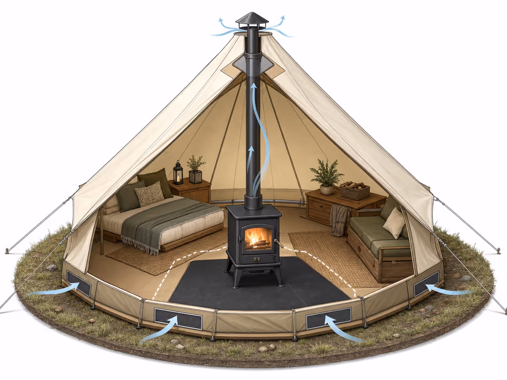 canvas_bell_tent_stove_layout_with_hearth_mat_flue_and_ventilation